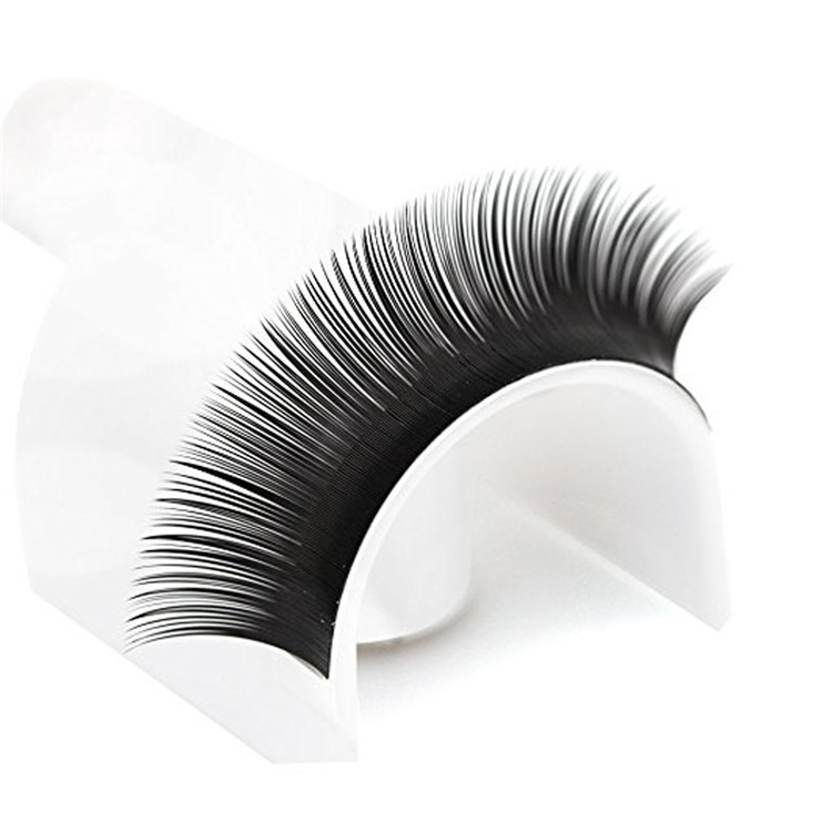Faux Mink Flat Eyelash Extensions C D Curls 0.15mm, 020mm Thickness Private Labeling Accpetable FM020